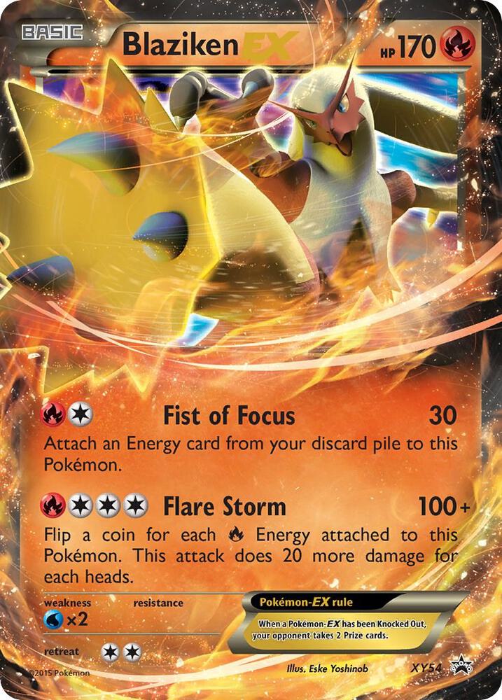 Blaziken EX #XY54 - XY Promos