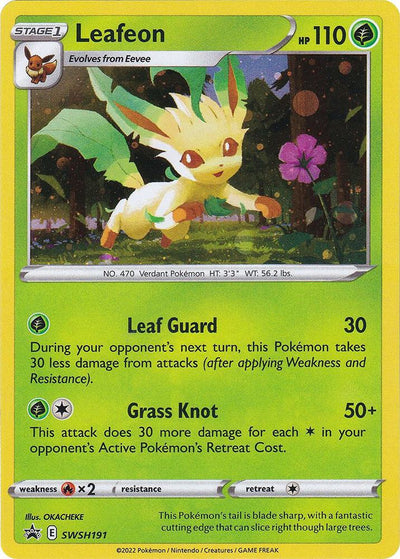 Leafeon #SWSH191 - SWSH: Sword & Shield Promo Cards