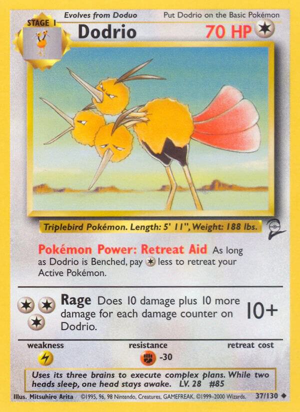 Dodrio #037/130 - Base Set 2