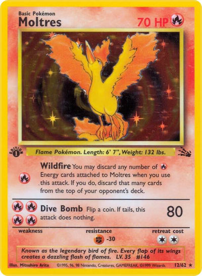 Moltres #12/62 - Fossil