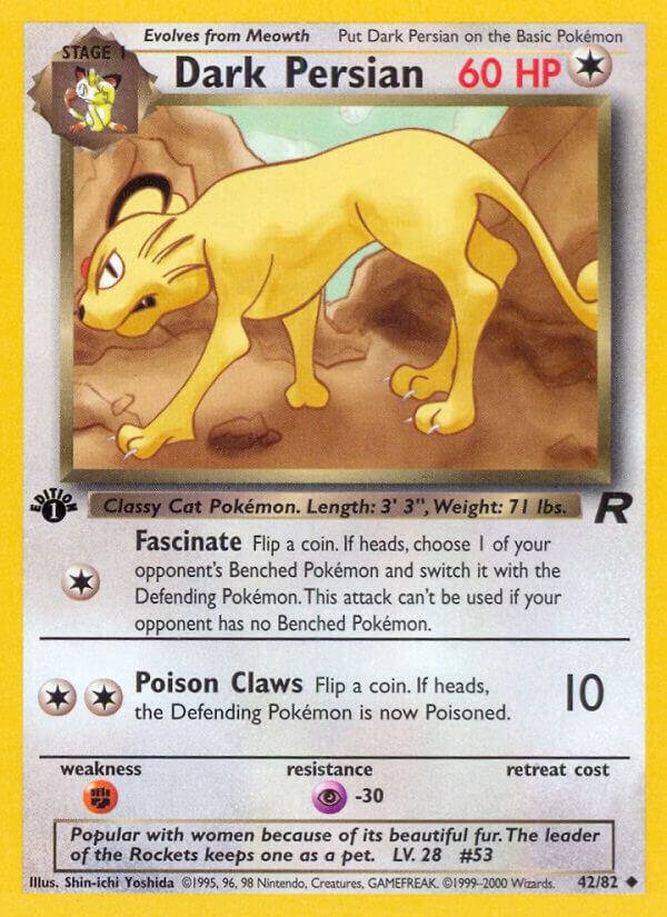 Persian #42/82 - Team Rocket