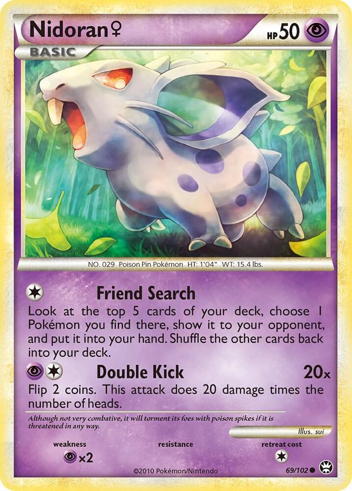 Nidoran F #69/102 - Triumphant