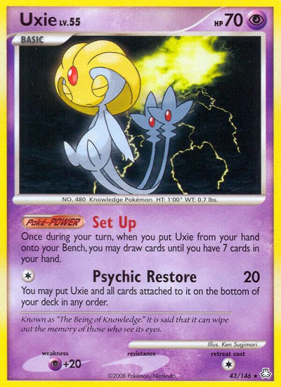 Uxie #43/146 - Legends Awakened