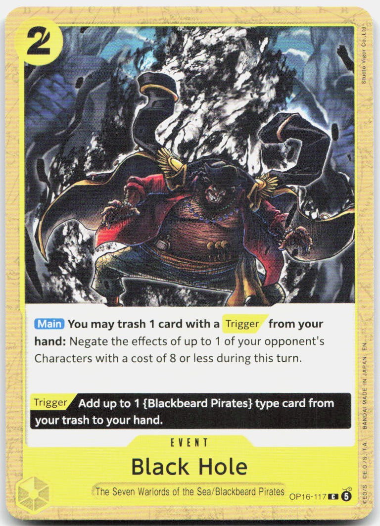 Black Hole C The Time of Battle OP16-117 NM