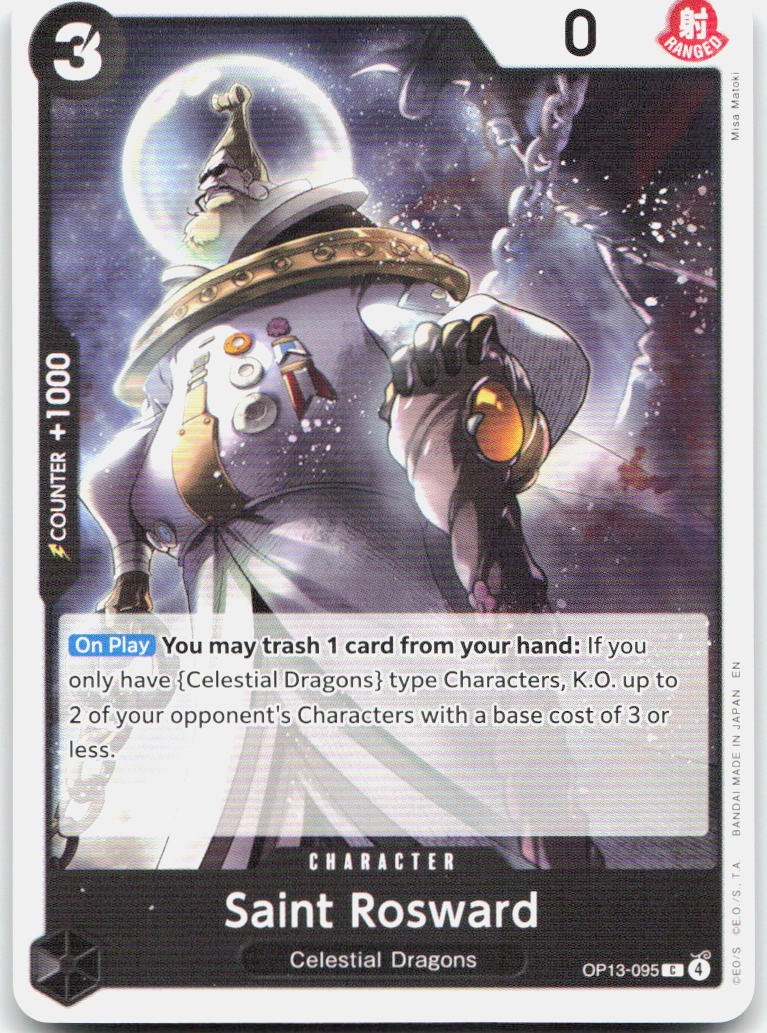 Saint Rosward C Carrying On His Will OP13-095 NM
