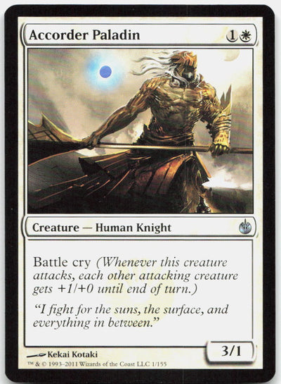 Accorder Paladin U Mirrodin Besieged 1 NM