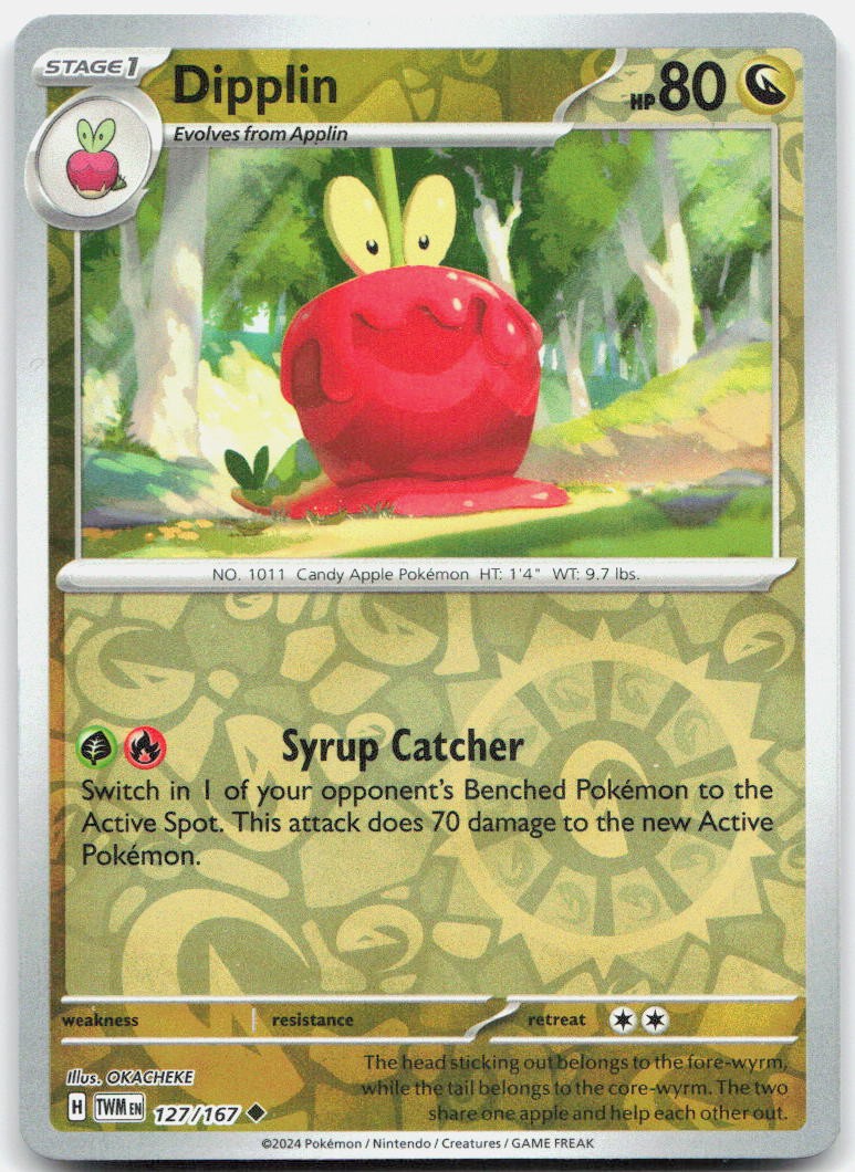 Dipplin Reverse Holo Uncommon SV06: Twilight Masquerade 127/167 NM