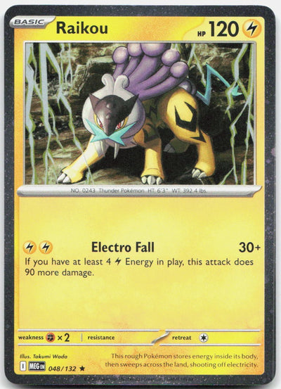 Raikou - (Cosmos Holo) Holo Promo Miscellaneous Cards & Products 048/132 NM