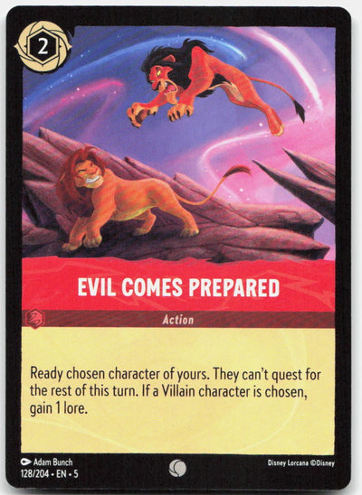 Be Prepared Rare The First Chapter 128/204 NM