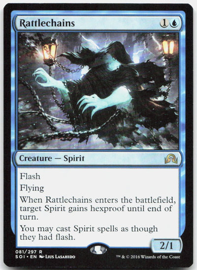 Rattlechains 81 Rare Shadows over Innistrad Magic: The Gathering Near Mint