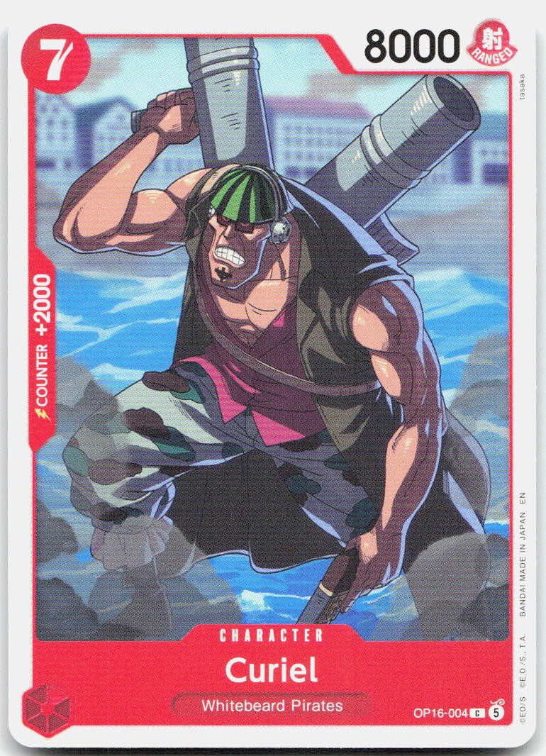 Curiel C The Time of Battle OP16-004 NM