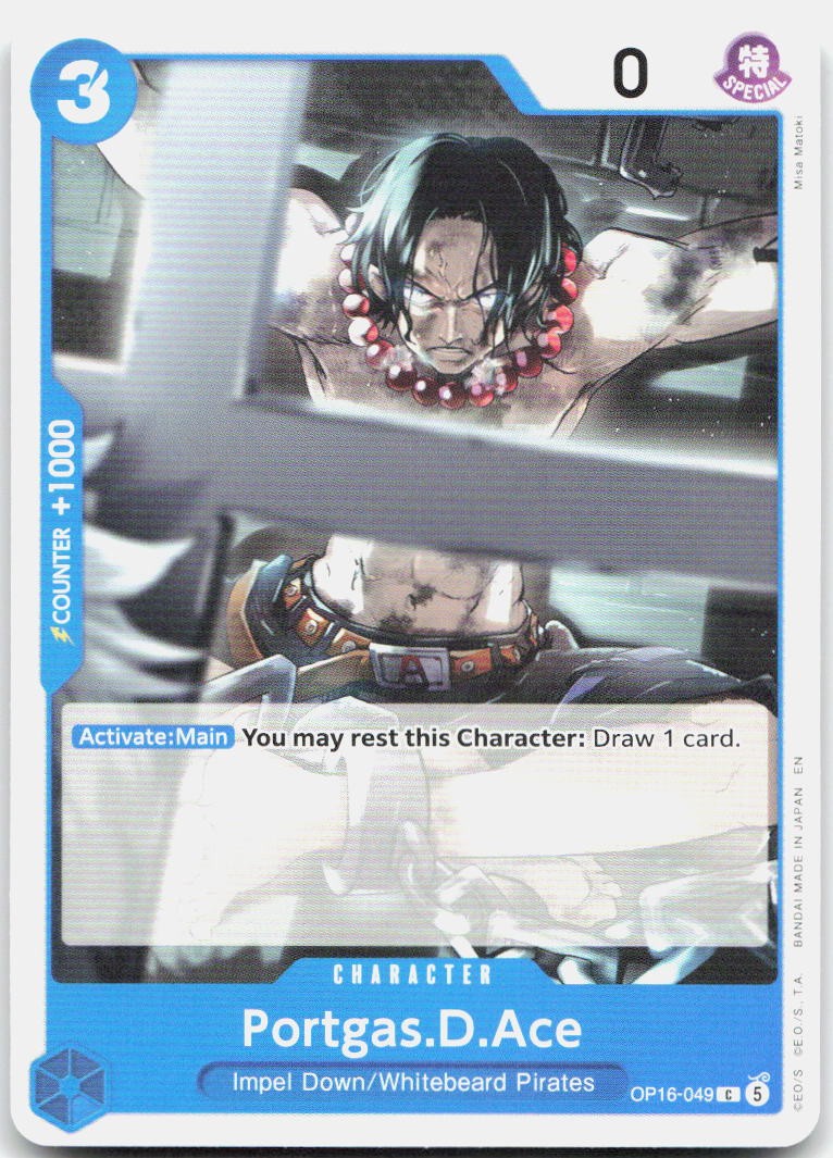 Portgas.D.Ace (049) C The Time of Battle OP16-049 NM