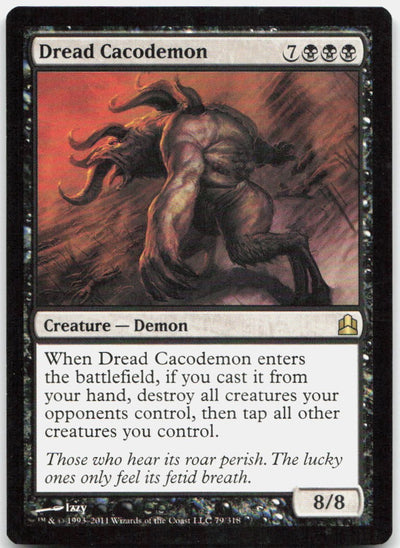 Dread Cacodemon R Commander 79 NM