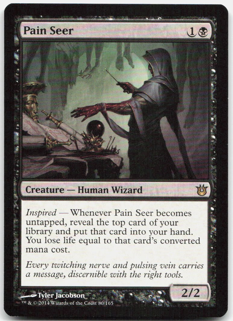 Pain Seer Foil P Game Day & Store Championship Promos 80 NM