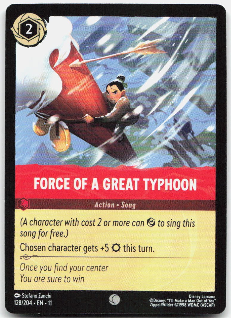 Force of a Great Typhoon Common Winterspell 128/204 NM
