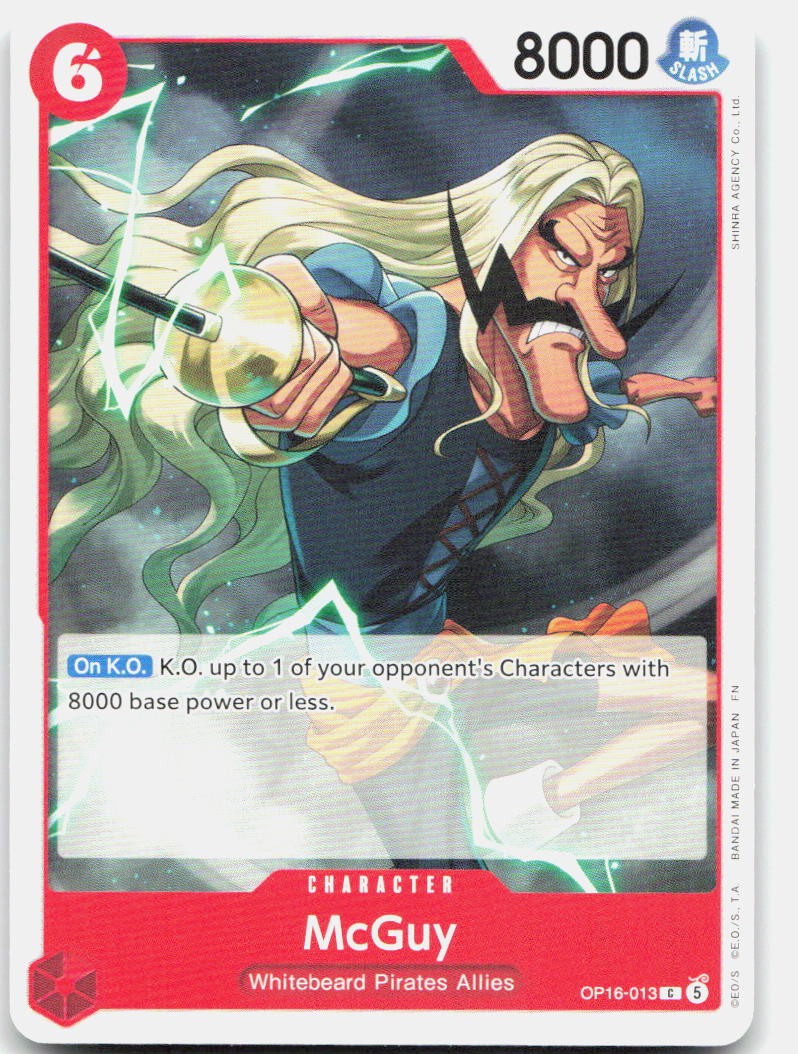 McGuy C The Time of Battle OP16-013 NM