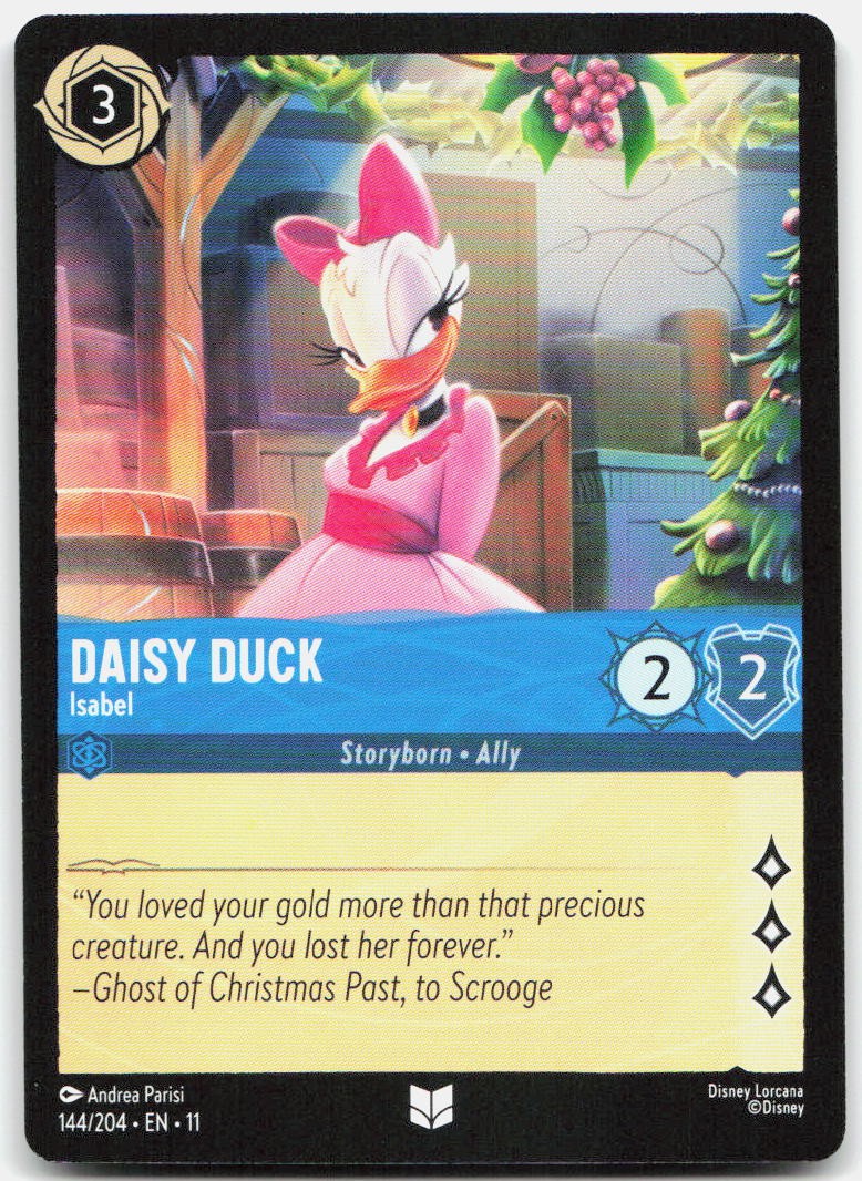 Daisy Duck - Isabel Uncommon Winterspell 144/204 NM