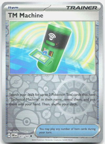 TM Machine Reverse Holo Uncommon SV10: Destined Rivals 181/182 NM