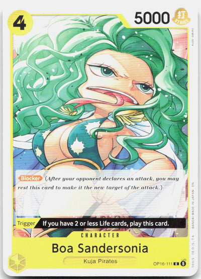 Boa Sandersonia C The Time of Battle OP16-111 NM