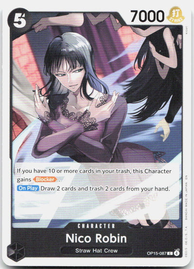 Nico Robin Foil SR Legacy of the Master OP12-087 NM