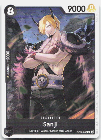 Sanji C The Time of Battle OP16-086 NM