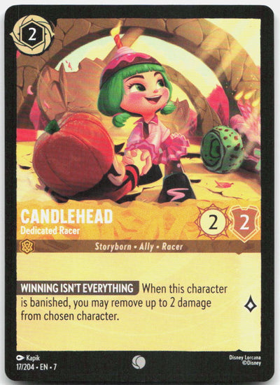 Candlehead - Dedicated Racer Common Archazia's Island 17/204 NM