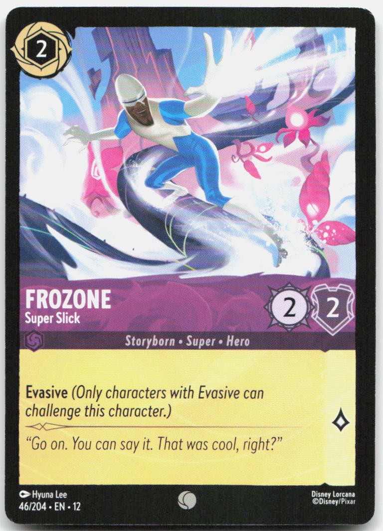 Frozone - Super Slick Common Wilds Unknown 46/204 NM