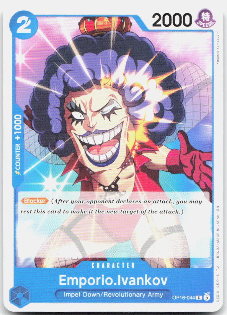 Emporio.Ivankov (044) C The Time of Battle OP16-044 NM