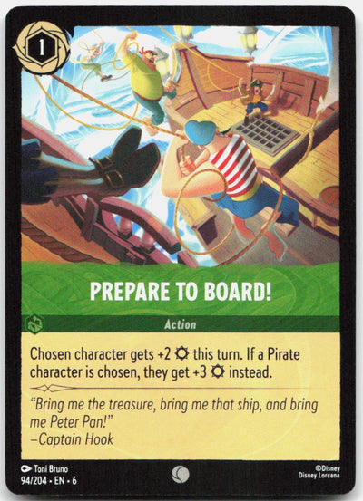 Prepare to Board! Common Azurite Sea 94/204 NM