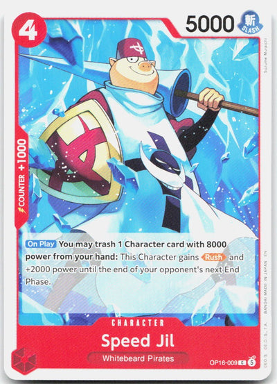 Speed Jil C The Time of Battle OP16-009 NM