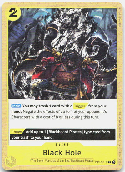 Black Hole C The Time of Battle OP16-117 NM