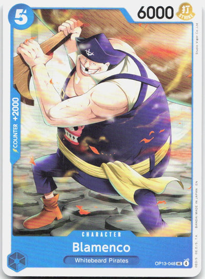 Blamenco UC Carrying On His Will: 3rd Anniversary Tournament Cards OP13-048 NM