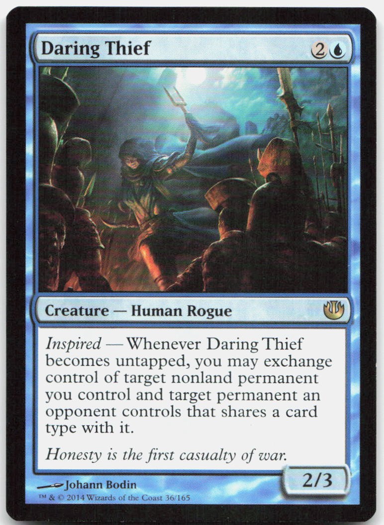 Daring Thief 36 Rare Journey Into Nyx Magic: The Gathering Near Mint