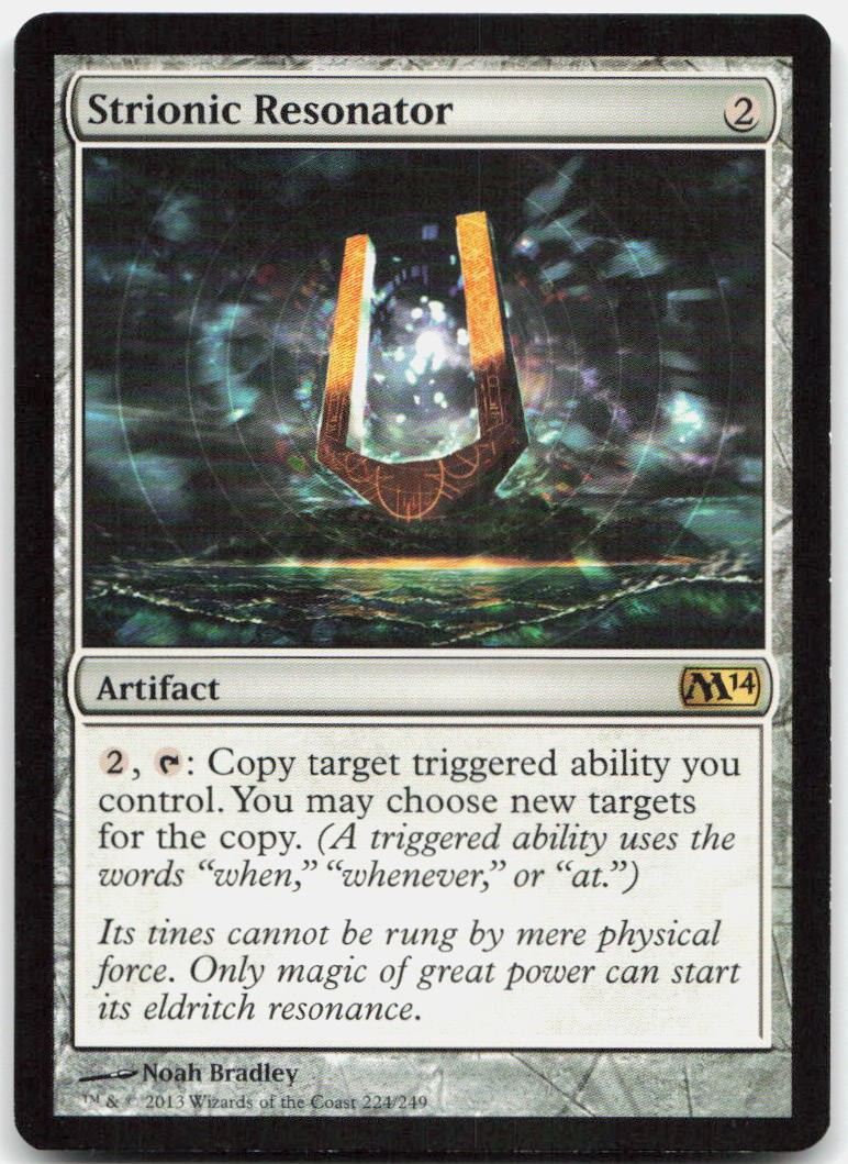 Strionic Resonator 224 Rare Magic 2014 (M14) Magic: The Gathering Near Mint