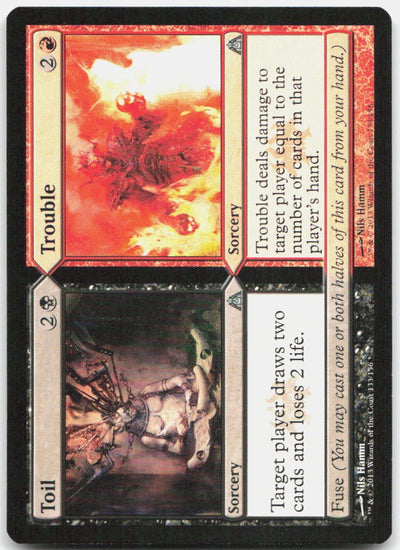 Toil // Trouble U Dragon's Maze 133 NM