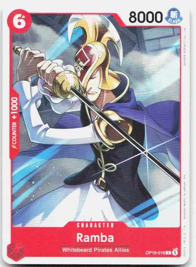 Ramba C The Time of Battle OP16-016 NM