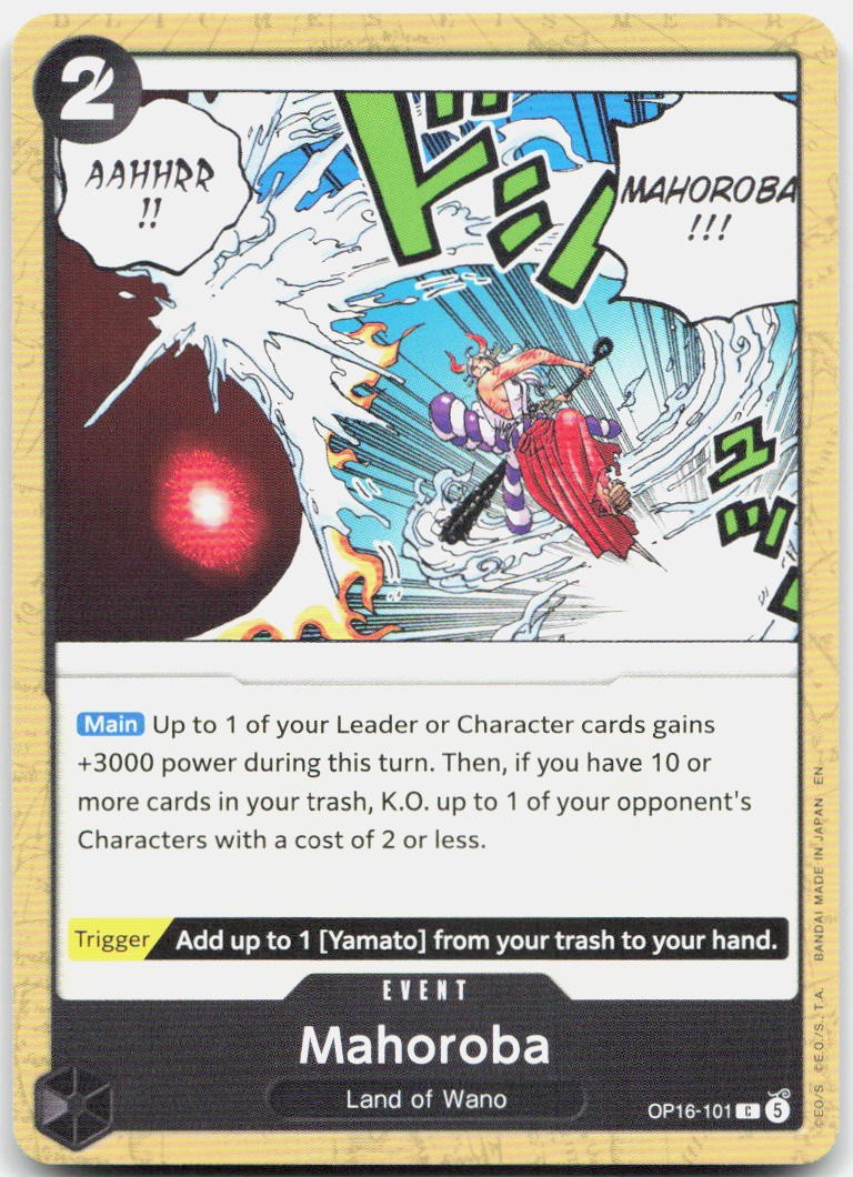 Mahoroba C The Time of Battle OP16-101 NM