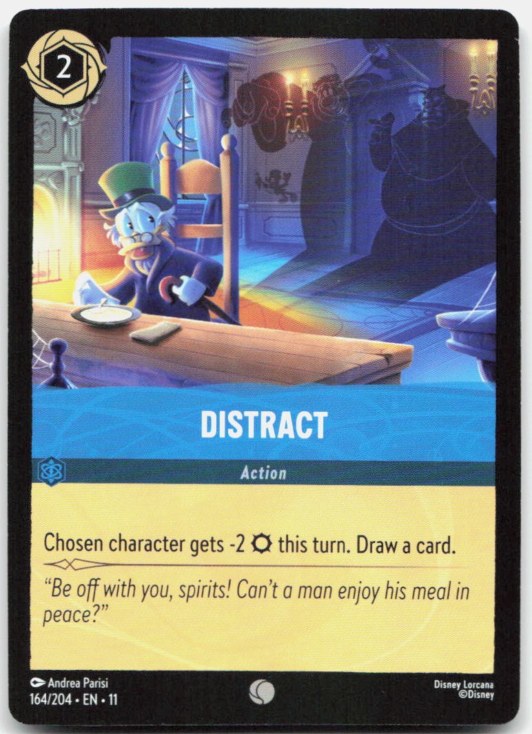 Distract Common Winterspell 164/204 NM