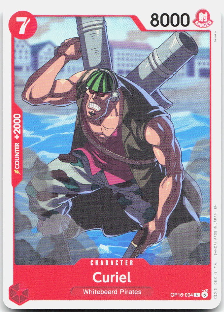 Curiel C The Time of Battle OP16-004 NM