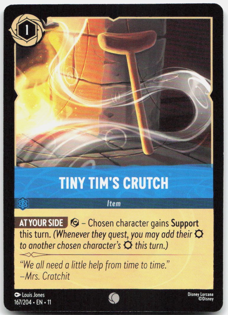 Tiny Tim's Crutch Common Winterspell 167/204 NM