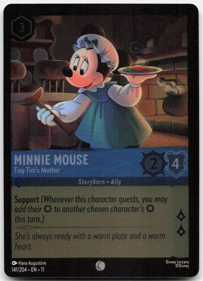 Minnie Mouse - Tiny Tim's Mother Cold Foil Common Winterspell 141/204 NM