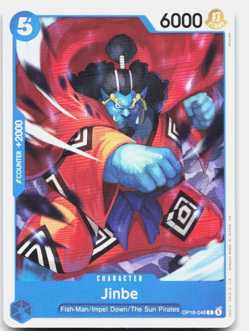 Jinbe (046) C The Time of Battle OP16-046 NM