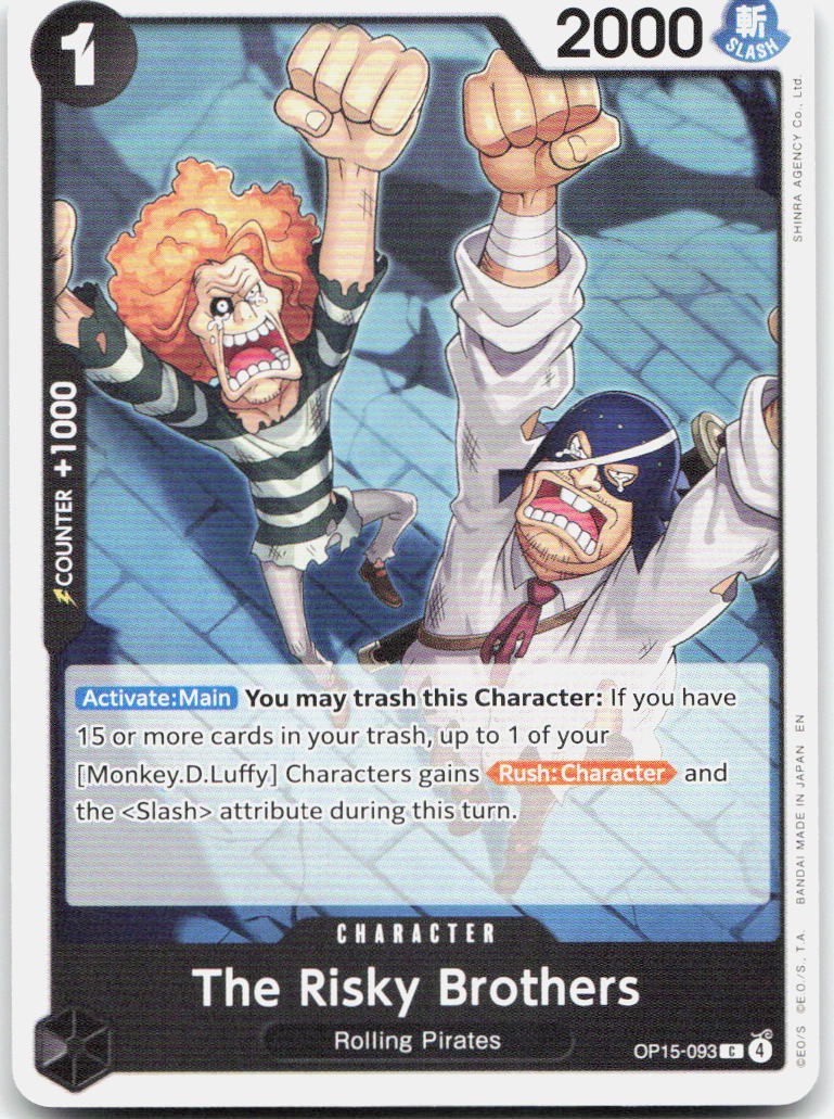 The Risky Brothers C Adventure on Kami's Island OP15-093 NM