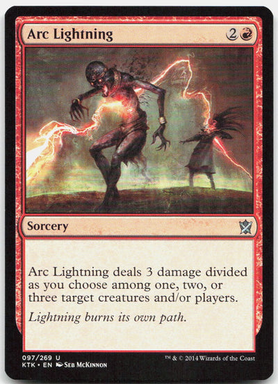Arc Lightning U Khans of Tarkir 97 NM