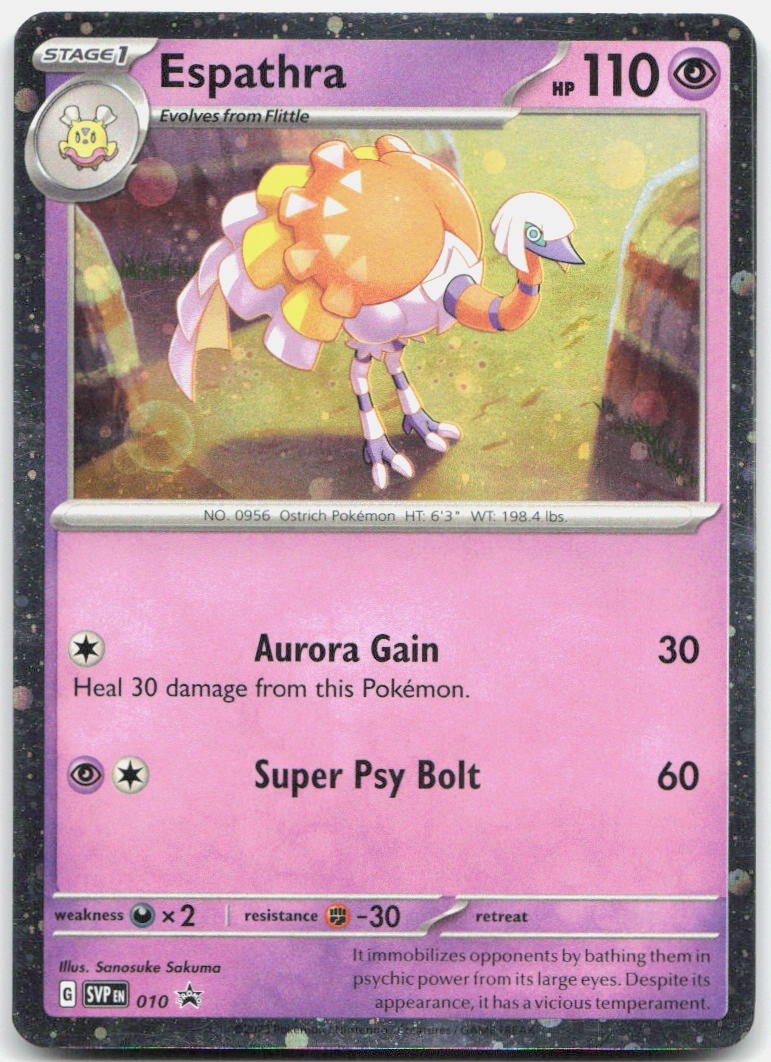 Espathra Holo Promo SV: Scarlet & Violet Promo Cards 010 LP