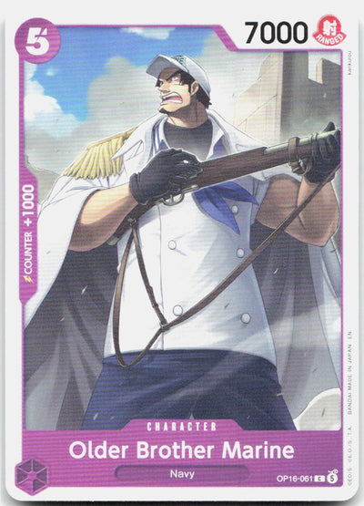 Older Brother Marine C The Time of Battle OP16-061 NM