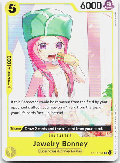 Jewelry Bonney (109) UC Carrying On His Will OP13-109 NM