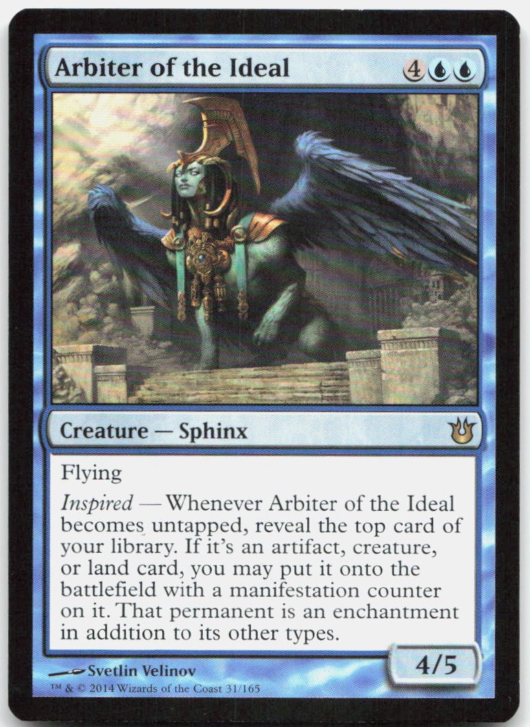 Arbiter of the Ideal 31 Rare Born of the Gods Magic: The Gathering Near Mint