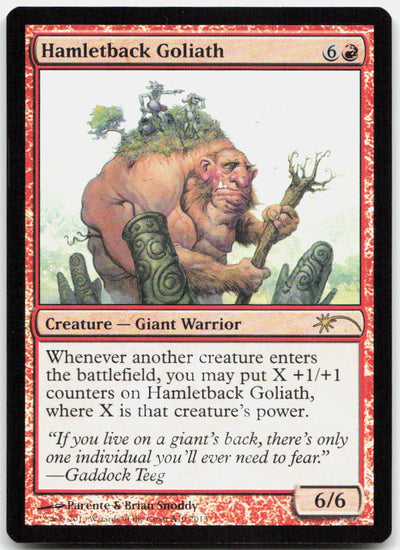 Hamletback Goliath A10 Promo Media Promos Magic: The Gathering Foil Near Mint
