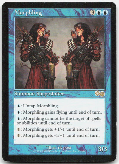 Morphling 85 Rare Urza's Saga Magic: The Gathering Lightly Played